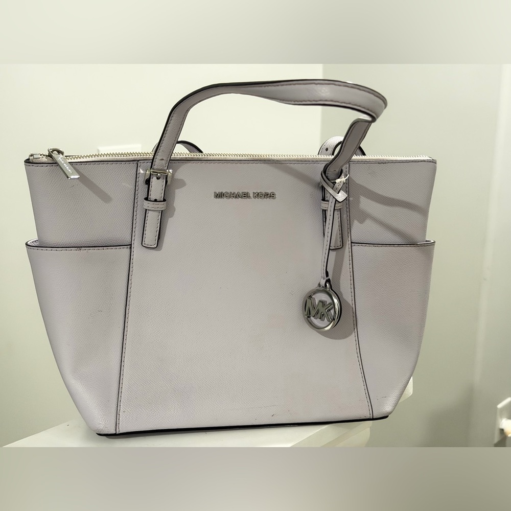 Michael Kors Lavender Leather Tote